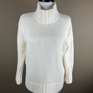 Philosophy Republic Clothing NWOT Long Sleeve Sweater Size XS Cream, Chenille